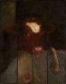 Picture of THE FAMILY COW, CALFS HEAD 1869