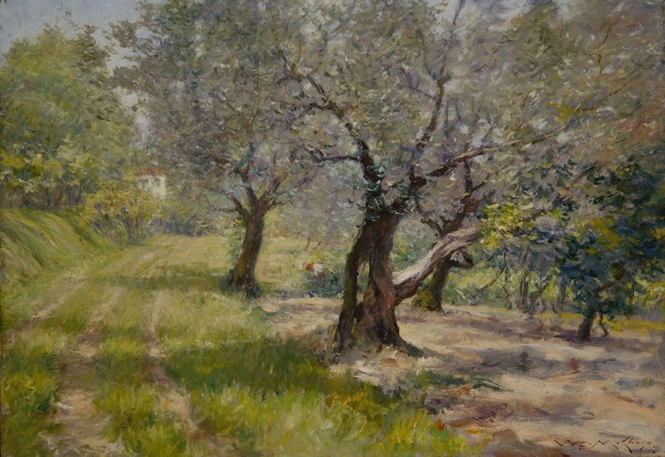 Picture of THE OLIVE GROVE 1910