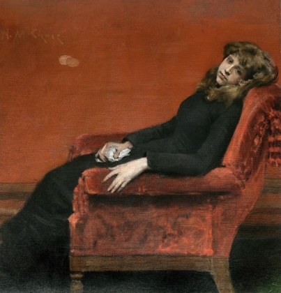 Picture of THE YOUNG ORPHAN 1884