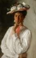 Picture of WOMAN IN WHITE 1902