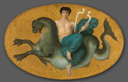 Picture of ARION ON A SEA HORSE 1855