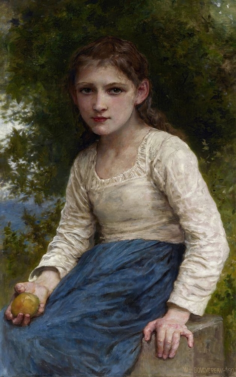 Picture of GIRL WITH AN APPLE 1905
