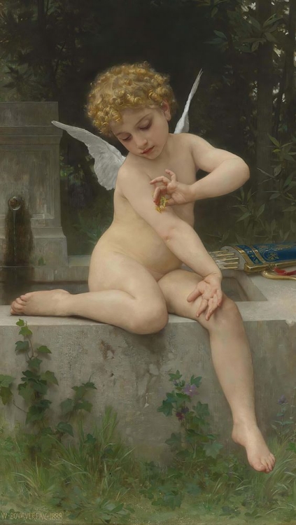 Picture of LOVE WITH THE BUTTERFLY 1888