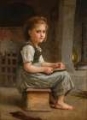 Picture of THE LITTLE SCHOOLGIRL  1879