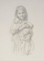 Picture of LITTLE GIRL AND CHILD