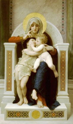 Picture of MADONNA WITH CHILD AND JOHN THE BAPTIST 1875