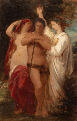 Picture of STUDY FOR HERCULES AT THE CROSSROADS