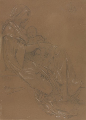 Picture of THE VIRGIN AND CHILD SECOND HALF 19TH CENTURY