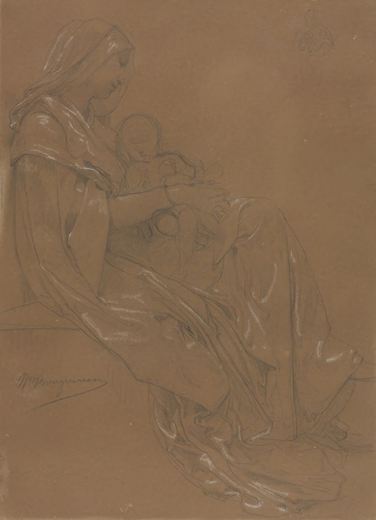 Picture of THE VIRGIN AND CHILD SECOND HALF 19TH CENTURY