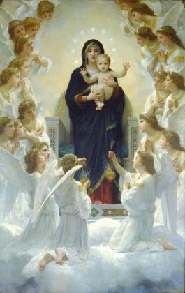 Picture of THE VIRGIN WITH ANGELS 1900