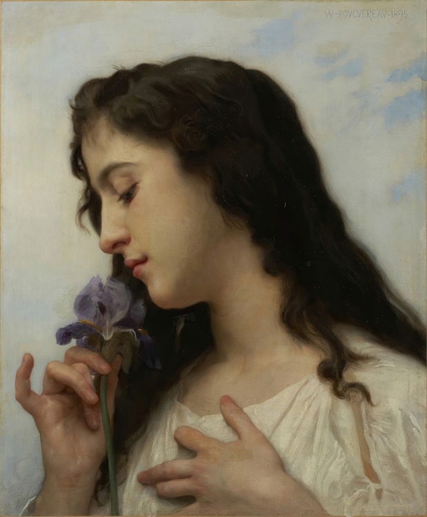 Picture of WOMAN WITH IRIS 1895