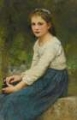 Picture of YOUNG GIRL WITH GRAPES 1904