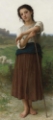 Picture of YOUNG SHEPHERDESS STANDING 1887