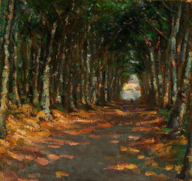 Picture of ALLEY IN THE PARK CA 1906