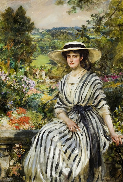 Picture of MARY ROSAMOND ANSTRUTHER, MRS EDWARD WINDSOR HUSSEY 1910