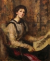 Picture of PORTRAIT OF MRS SENIOR NEE HAMMERSLEY 1899