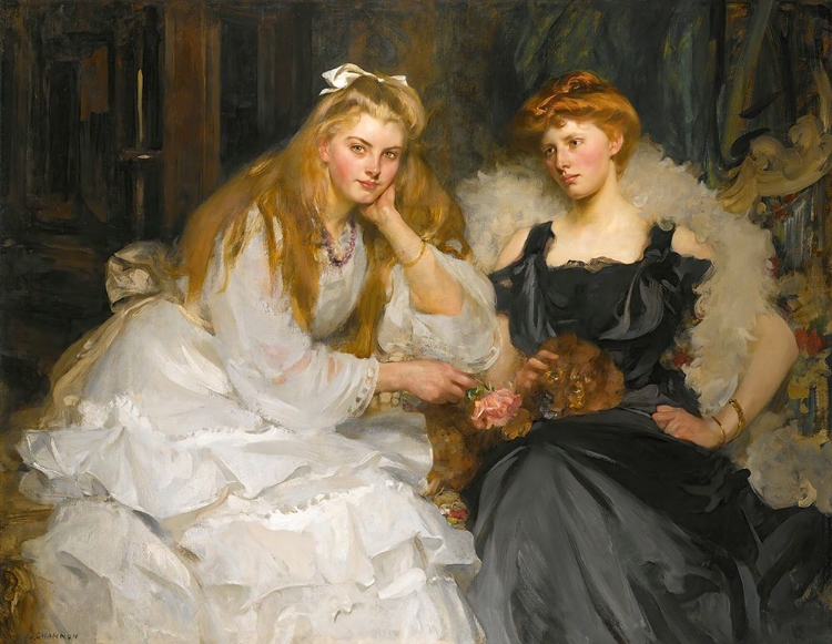 Picture of PORTRAITS OF LORNA AND DOROTHY BELL, DAUGHTERS OF W. HEWARD BELL, ESQ.