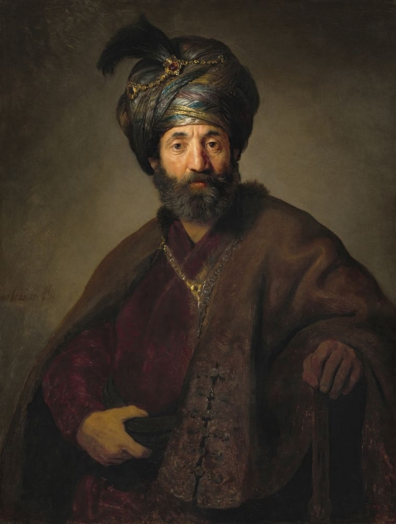 Picture of MAN IN ORIENTAL COSTUME 1635