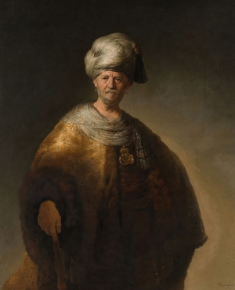 Picture of MAN IN ORIENTAL COSTUME THE NOBLE SLAV 1632