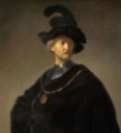 Picture of OLD MAN WITH A GOLD CHAIN 1631