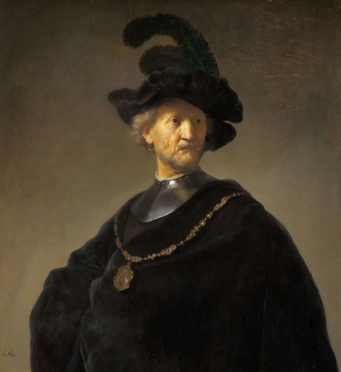Picture of OLD MAN WITH A GOLD CHAIN 1631