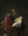 Picture of OLD WOMAN READING 1631
