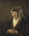 Picture of PORTRAIT OF AN OLD WOMAN 1655