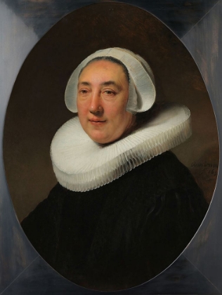 Picture of PORTRAIT OF HAESJE JACOBSDR VAN CLEYBURG 1634