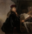 Picture of SCHOLAR AT HIS STUDY 1634