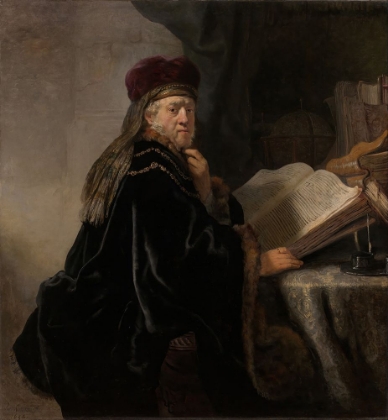 Picture of SCHOLAR AT HIS STUDY 1634