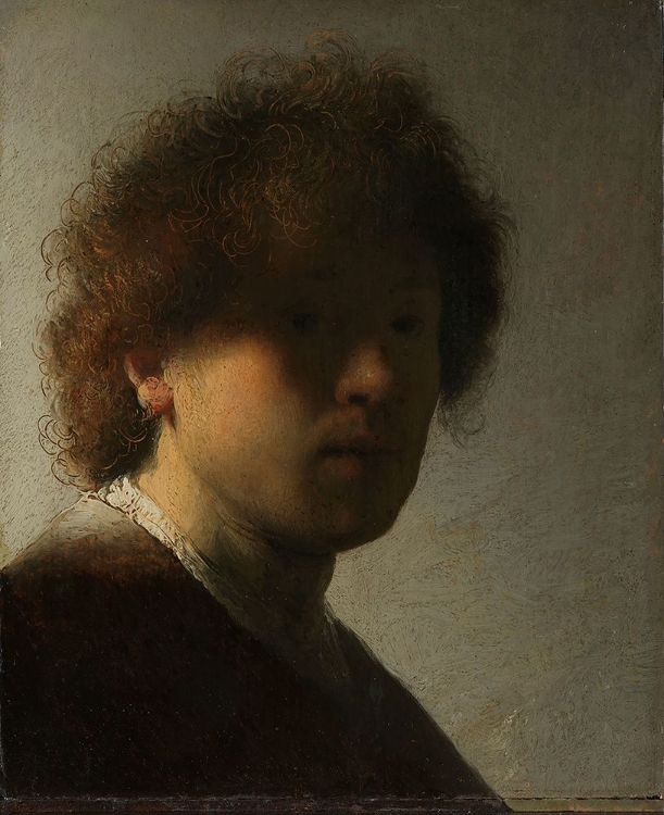 Picture of SELF-PORTRAIT, REMBRANDT VAN RIJN 1628
