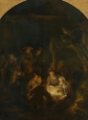 Picture of THE ADORATION OF THE SHEPHERDS 1646