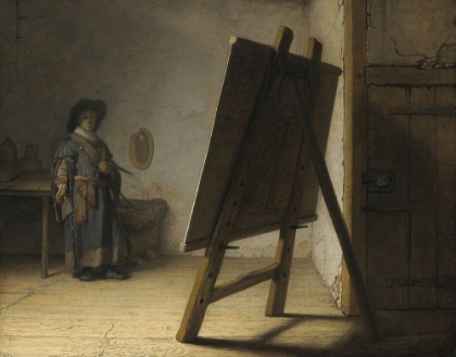 Picture of THE ARTIST IN HIS STUDIO 1628