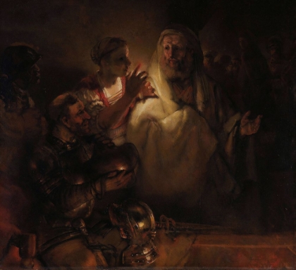 Picture of THE DENIAL OF ST PETER 1660