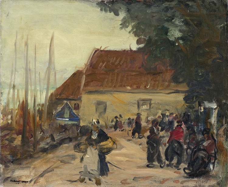 Picture of VOLENDAM STREET SCENE 1910