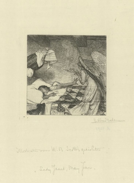 Picture of DREAMING WOMAN 1875