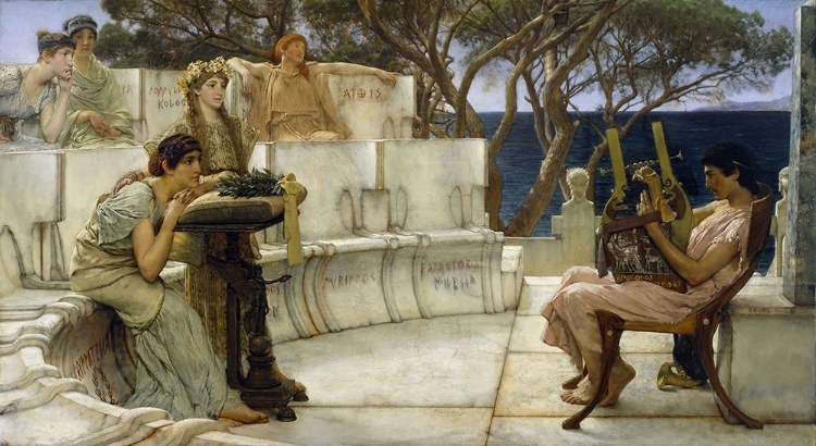Picture of SAPPHO AND ALCAEUS 1881