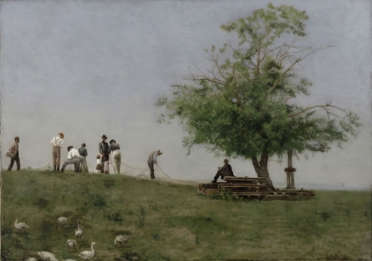 Picture of MENDING THE NET 1881