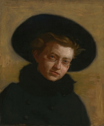 Picture of PORTRAIT OF LILLIAN HAMMIT 1888