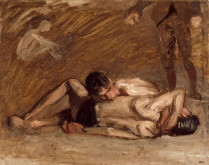 Picture of SKETCH FOR WRESTLERS 1899
