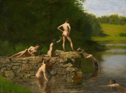 Picture of SWIMMING 1885