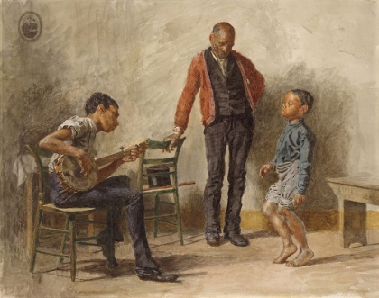 Picture of THE DANCING LESSON 1878