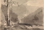 Picture of FISHERMEN AT A MOUNTAIN STREAM