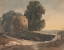 Picture of LANDSCAPE WITH RUINED CASTLE, TREES