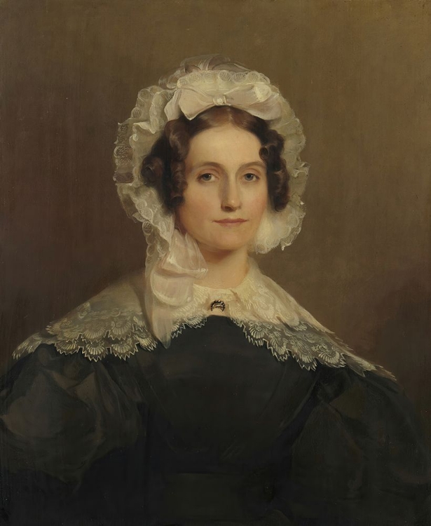 Picture of MARY STOUT, WIFE OF RICHARD STOUT 1835