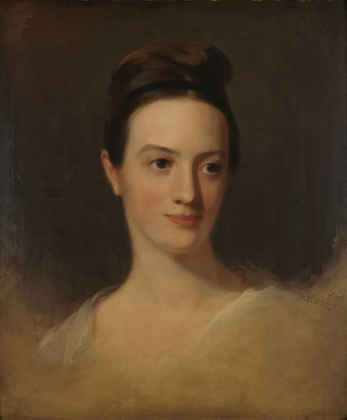 Picture of MRS. WILLIAM ALSTON, CAROLINE THOMAS, DAUGHTER OF ROBINSON THOMAS 1837