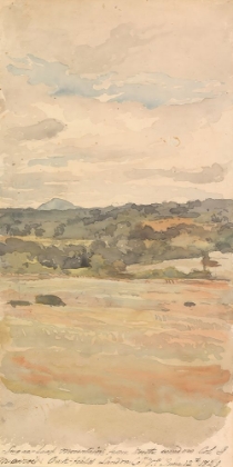 Picture of SUGAR-LOAF MOUNTAIN, FROM NORTH WINDOW, COL. J. MONROES. OAK-FIELD LANDON CO. VA. JUNE 12TH 1829