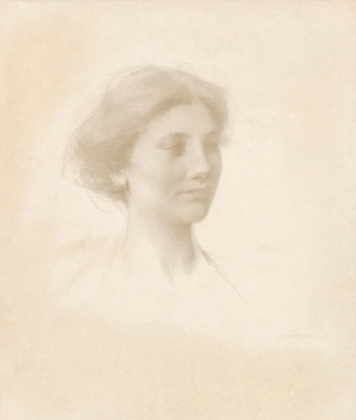 Picture of HEAD OF A GIRL CA 1909