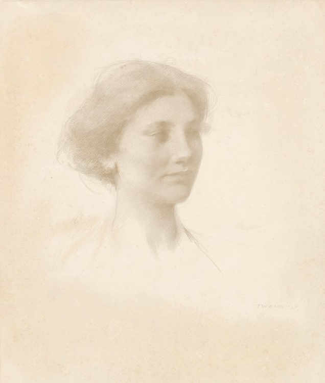 Picture of HEAD OF A GIRL CA 1909