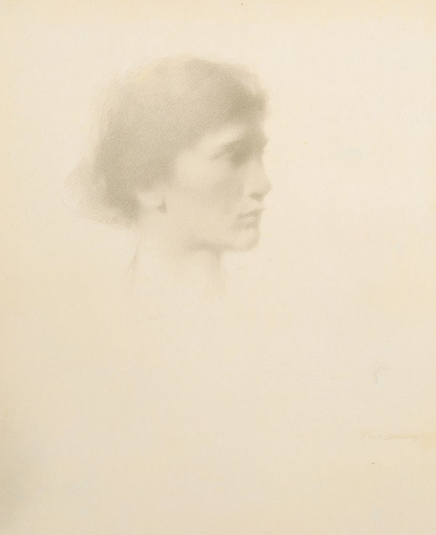 Picture of HEAD OF A WOMAN 1894